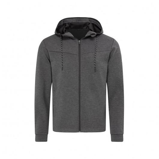 Mens Recycled Scuba Jackets Anthra Heather